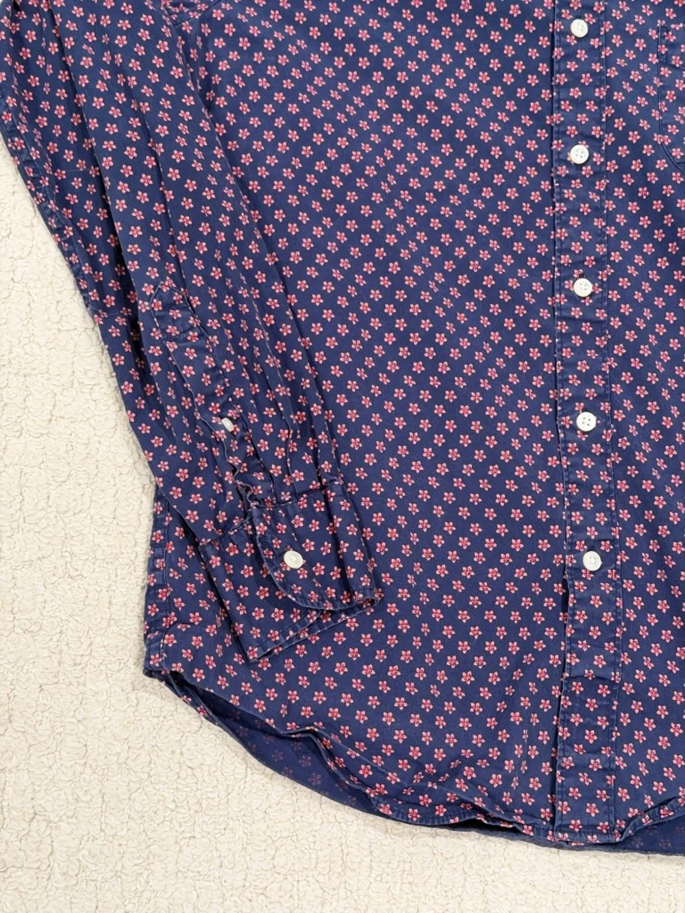 J.Crew Secret Wash Shirting Stretch Button Down Size Medium Slim
